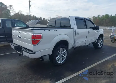 2013 Ford F-150 Limited z USA, uszkodzony, nr VIN 1FTFW1ETXDFC78439